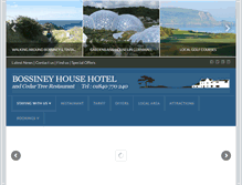 Tablet Screenshot of bossineyhouse.com